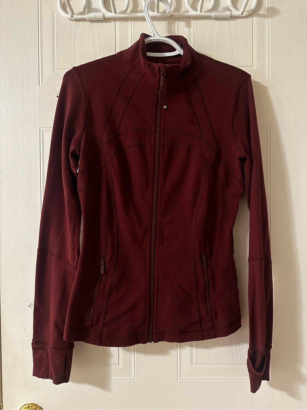 LuLulemon Red Merlot Define Jacket